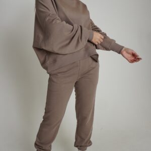 Bluza dresowa SOFIA TAUPE